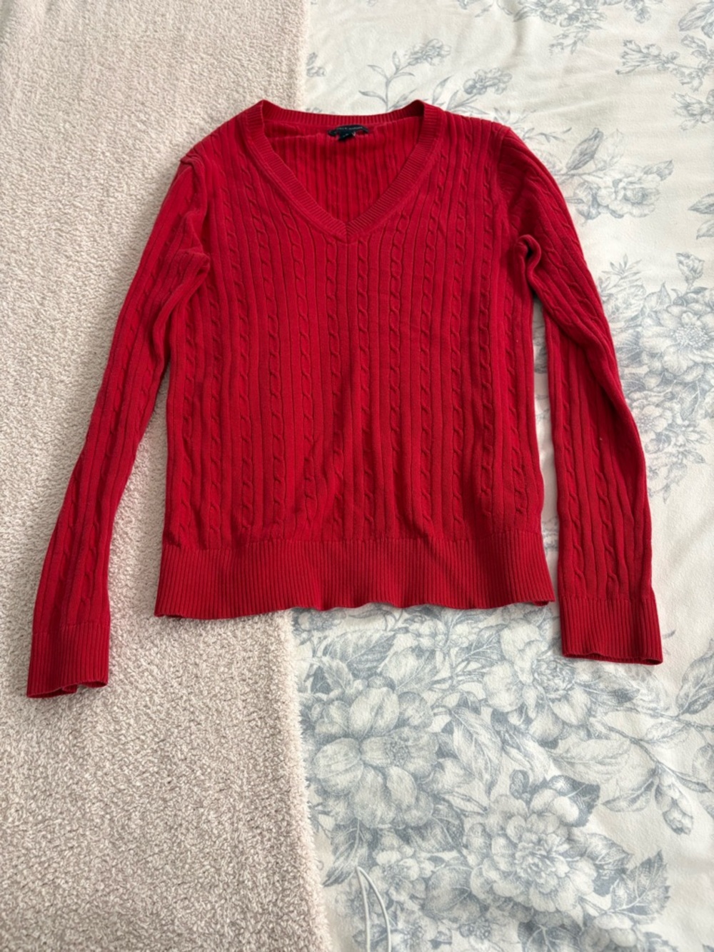 Tommy Hilfiger red sweater
